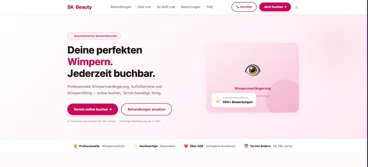 Startseite des Studiomanagement-Tools
